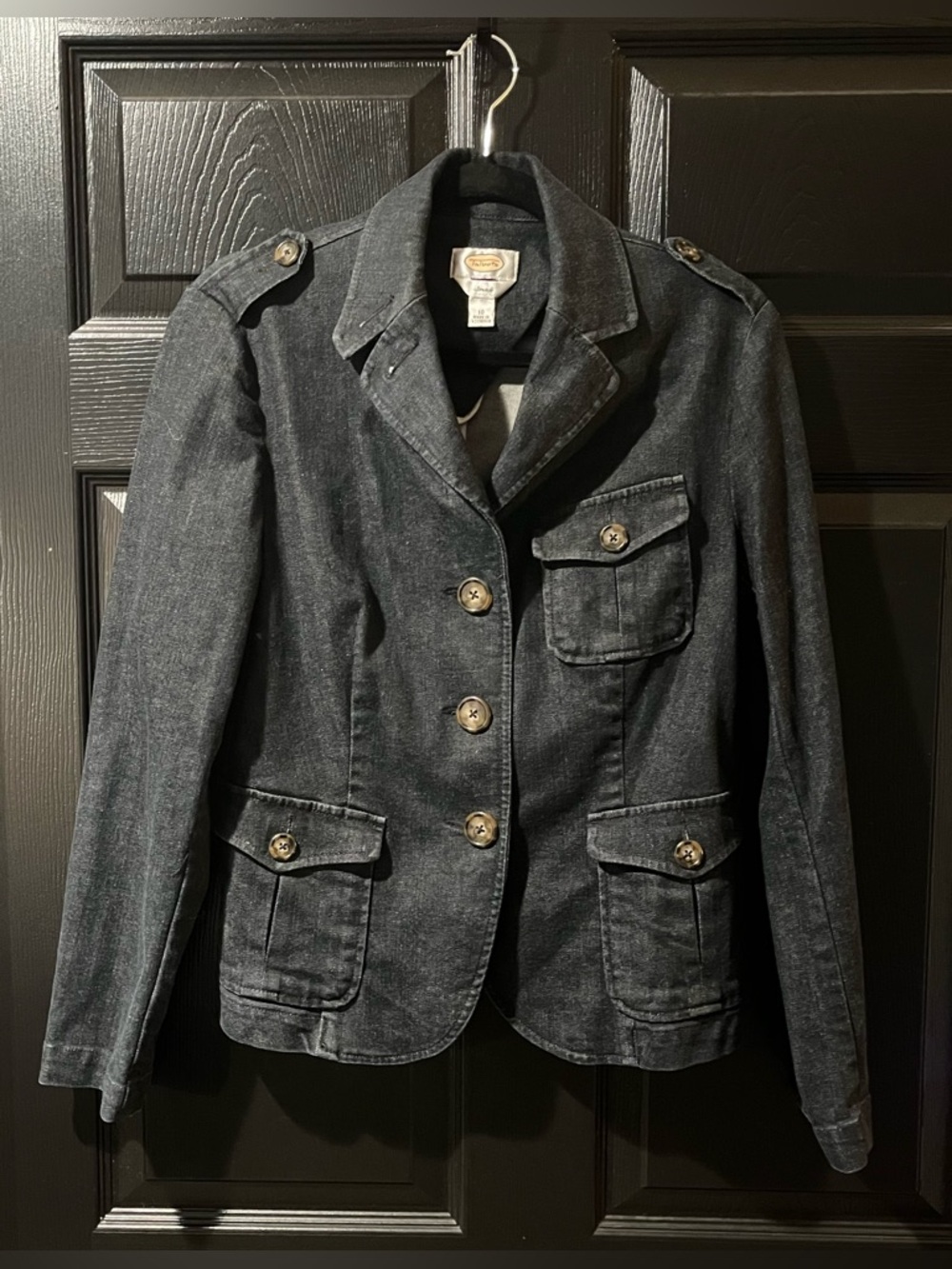 Talbots Stretch Denim Blazer